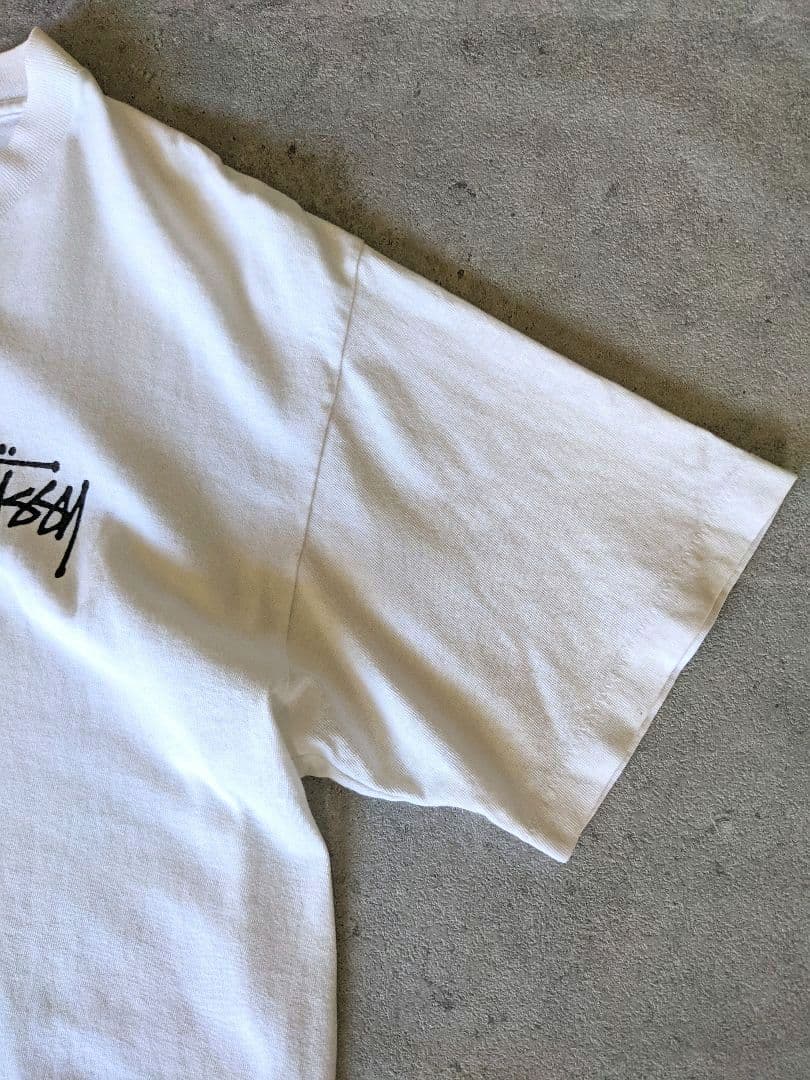 【名作】OLD STUSSY おじさん T SHIRT Ｍ