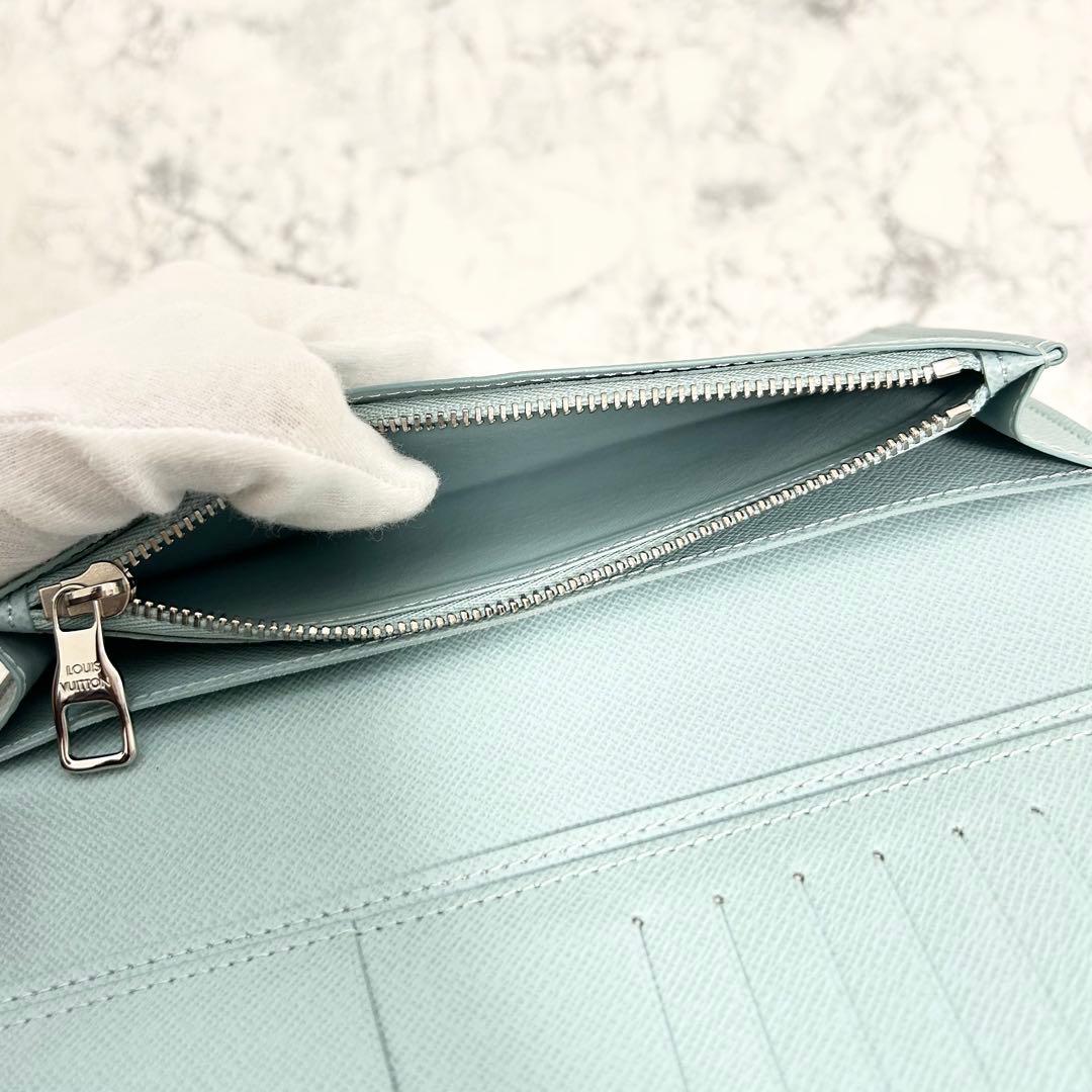 【限定モデル】ルイヴィトン ポルトフォイユ ブラザ アクアガーデン 長財布