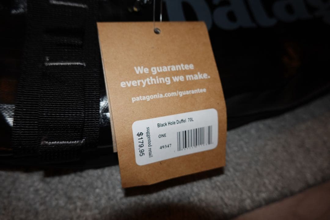 ヨ*ー様 patagonia⭐️Black hole duffel 70L⭐️新