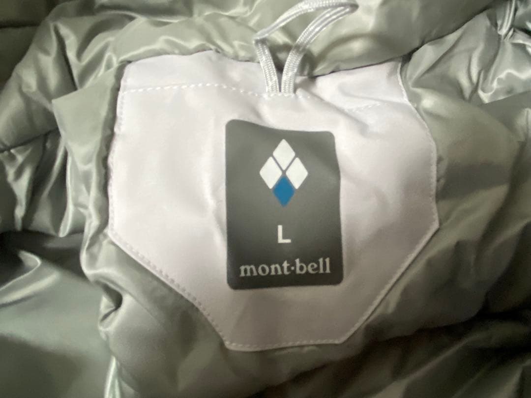 mont-bell ナイロンジャケット L ホワイト/グレー