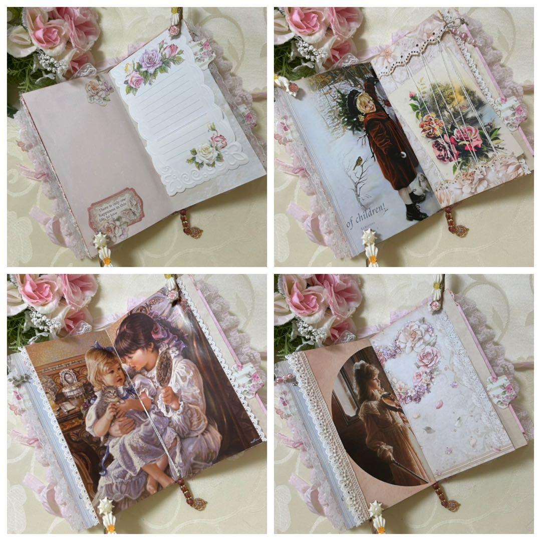 薔薇とレースのジャンクジャーナル・雑記帳　My Family♡
