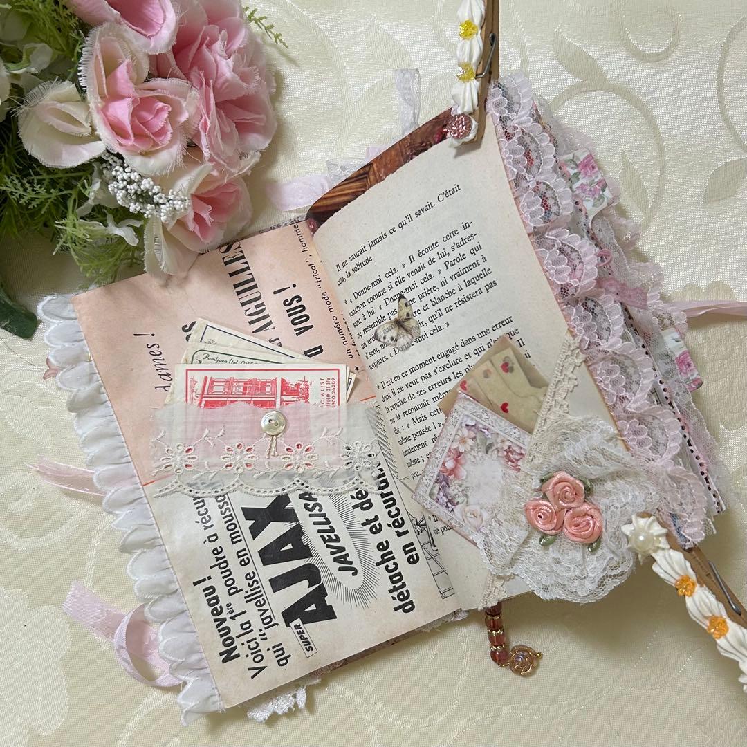 薔薇とレースのジャンクジャーナル・雑記帳　My Family♡