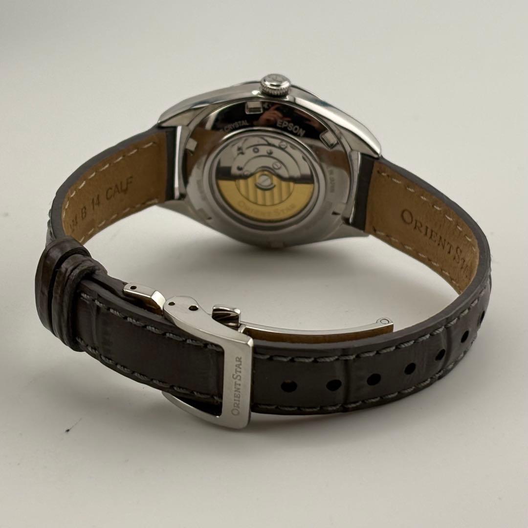 【極美品】オリエントスター　美品　ピンク　自動巻 55C2-UAA0 箱付