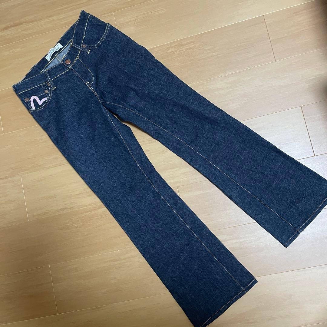 エヴィスドンナ デニムパンツ フレア