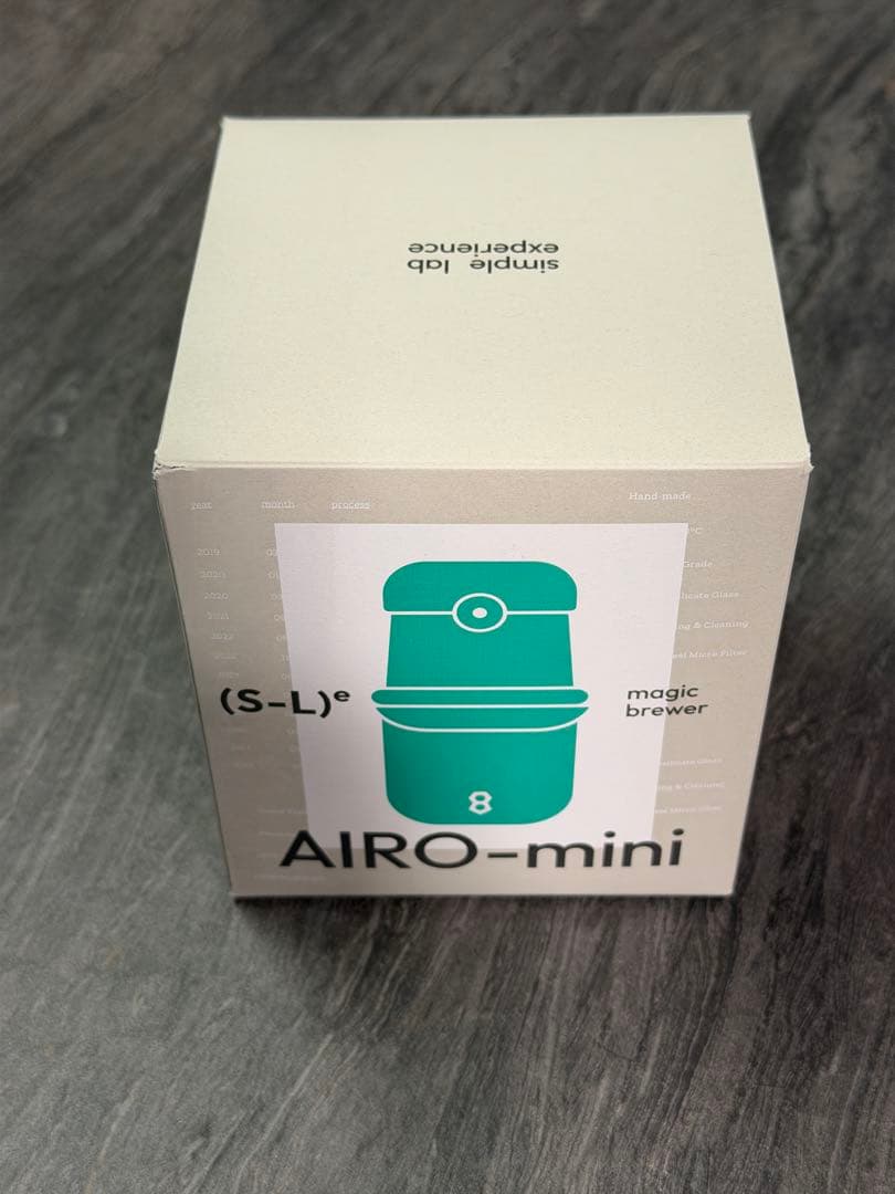 AIRO-mini (S-L)° ネイビー コーヒーメーカーエアロプレス