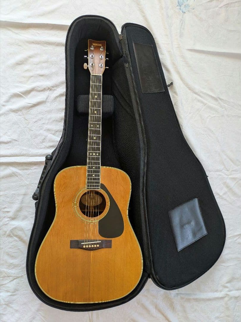 ★YAMAHA FG-350D★トップ単板★日本製★ 純正なセミハードケース