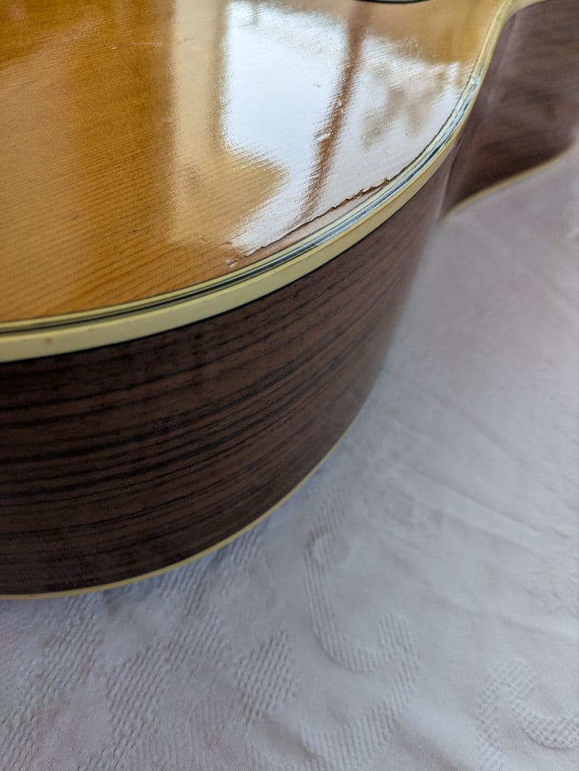 ★YAMAHA FG-350D★トップ単板★日本製★ 純正なセミハードケース