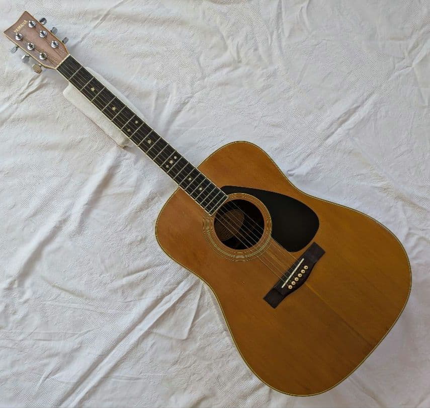 ★YAMAHA FG-350D★トップ単板★日本製★ 純正なセミハードケース