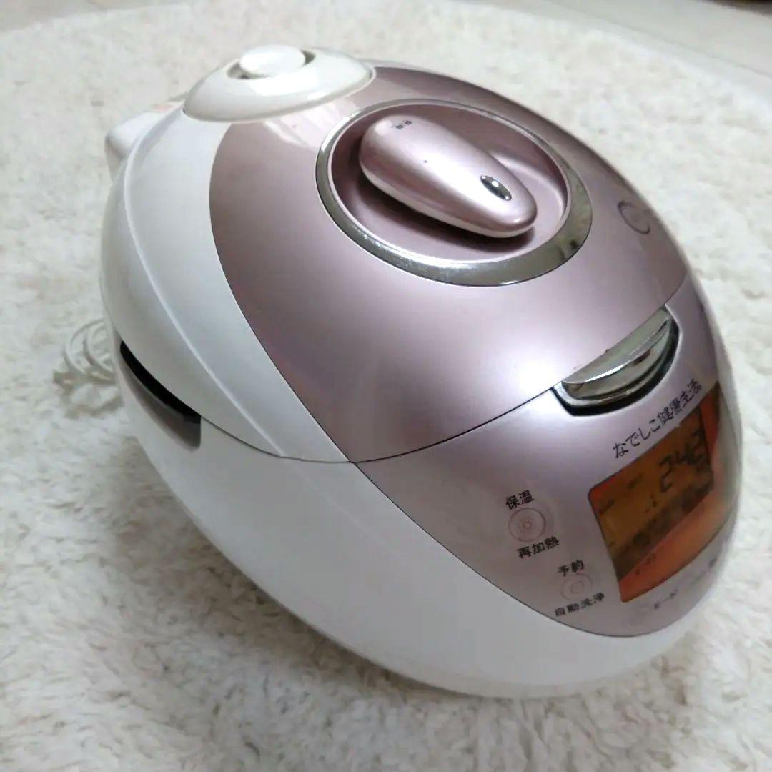なでしこ健康生活 多機能炊飯器CRP-N0610F ピンク/ホワイト