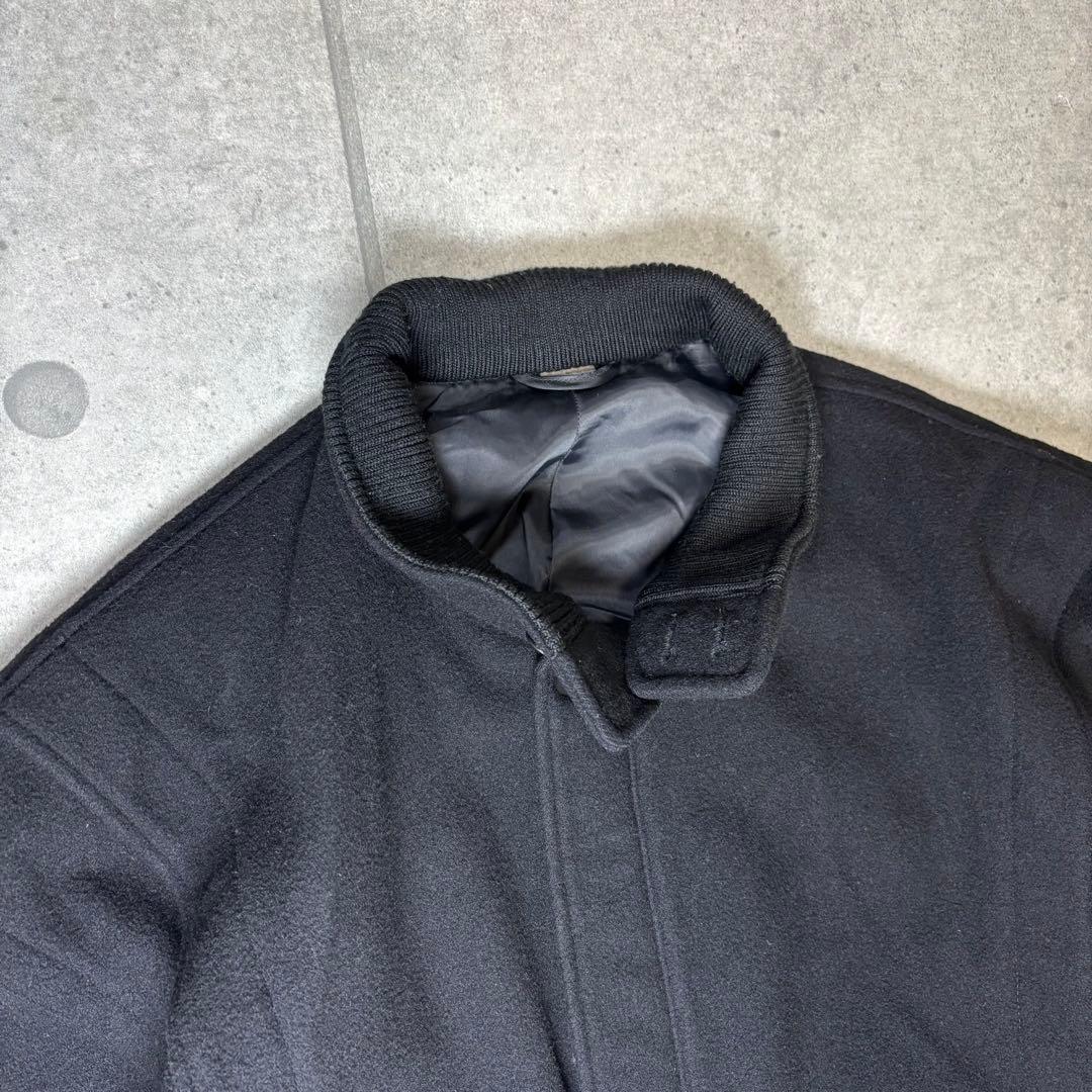 スウィングトップ　ボンバージャケット　ブルゾン　ウール　90s　短丈　デカポケ