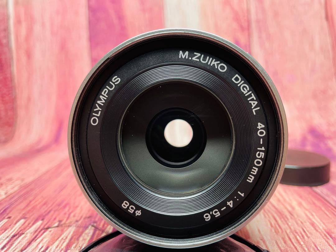 美品 OLYMPUS オリンパス 40-150mm 1:4-5.6 R ED