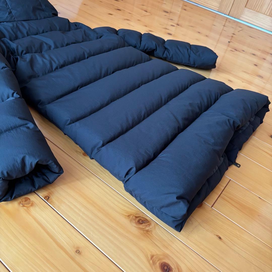 美品！THE NORTH FACEロングダウンコート黒 S NDW91764