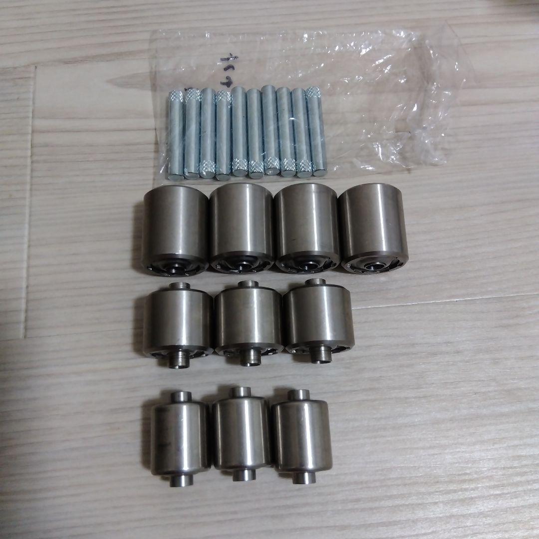 ライトスライダー用、走行ローラー・カムローラー・シャフト