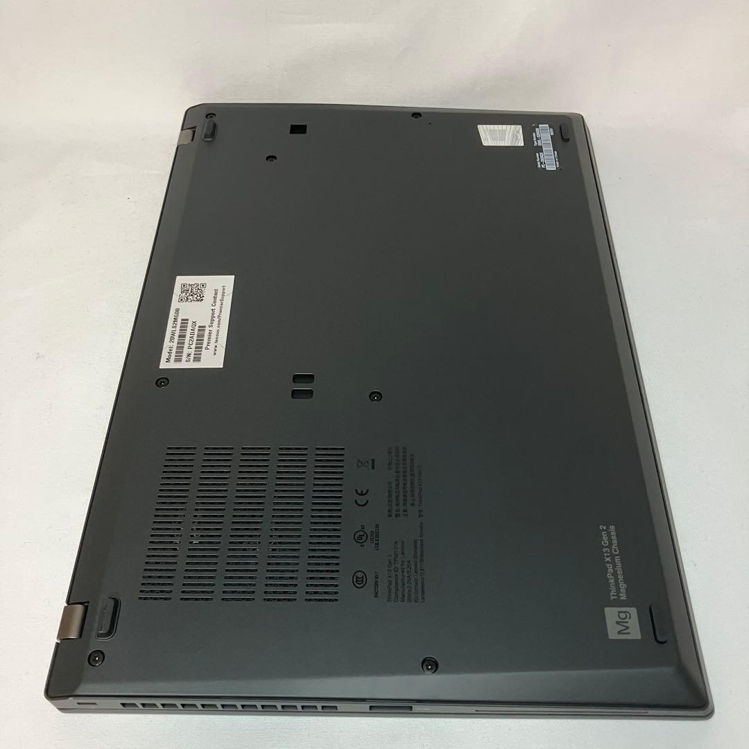 美品 ThinkPad X13 Gen2 11世代 i5 8GB WUXGA