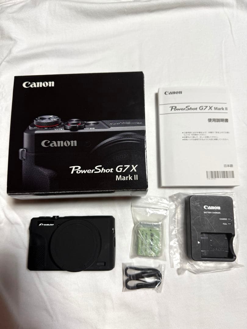【美品・即日発送】Canon Powershot G7X Mark II