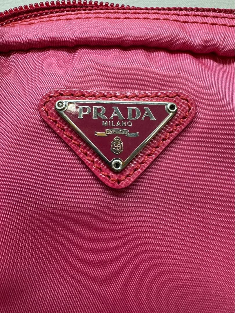 PRADA ピンク ポーチ 1N0021 PEONIA