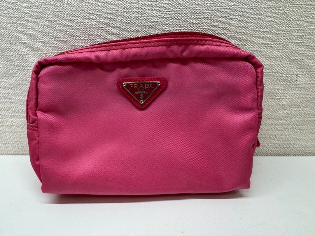 PRADA ピンク ポーチ 1N0021 PEONIA