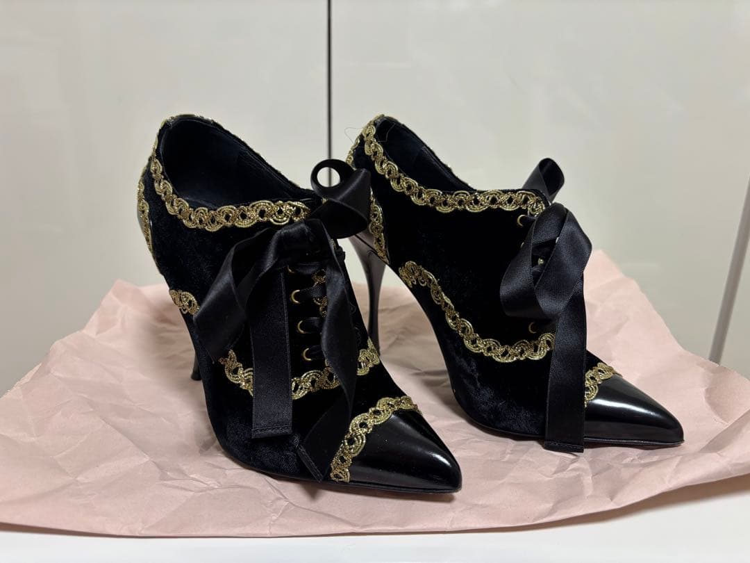 DOLCE&GABBANA ブーティ 箱付き