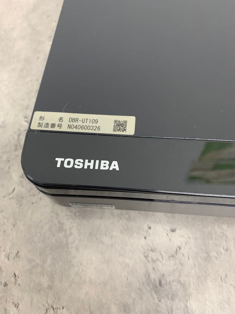 # 東芝REGZA Blu-ray レグザブルーレイ DBR-UT109