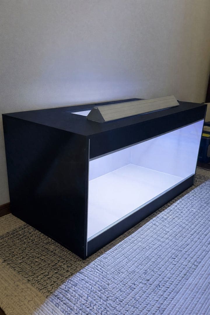 飼育ケージ　90×45×45 サイズ変更可　爬虫類　小動物防水　アルミ複合板