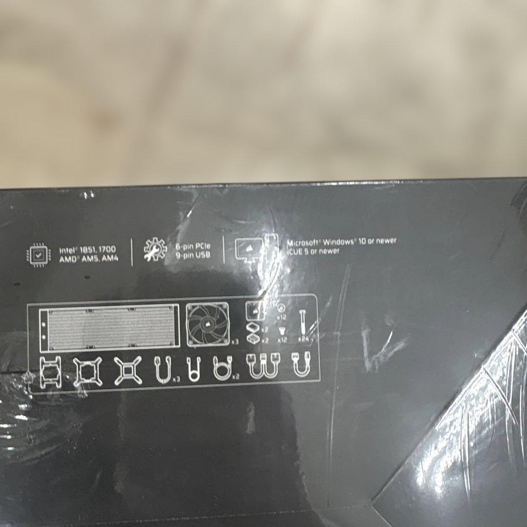 510126 CORSAIR iCUE LINK TITAN 360ラジエーター