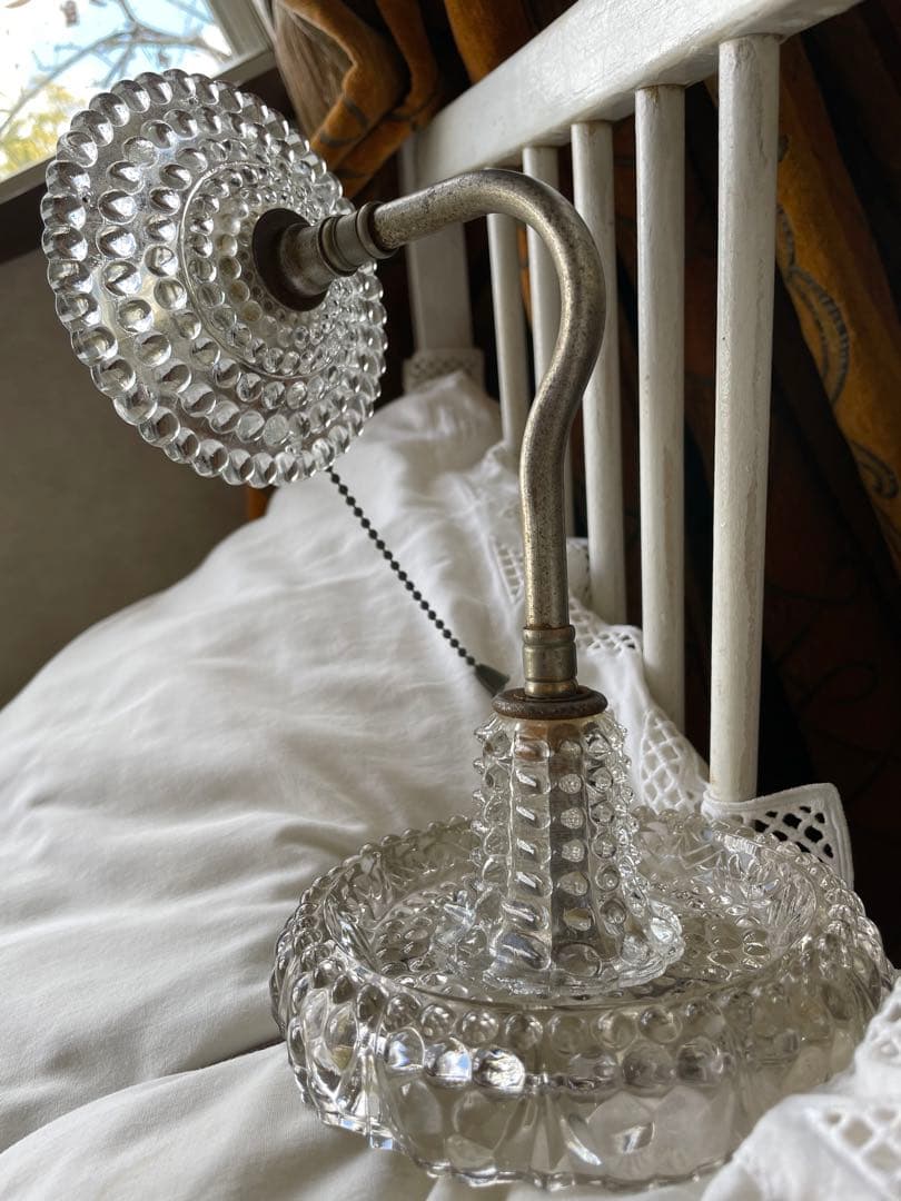 アンティーク　ウォール　壁掛け　ランプ　ミルクガラス　ガラス　シェード　アメリカ