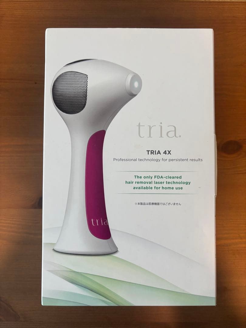 ★限定セール中【新品未使用・未開封】TRIA 4X 脱毛器 ホワイト/ピンク