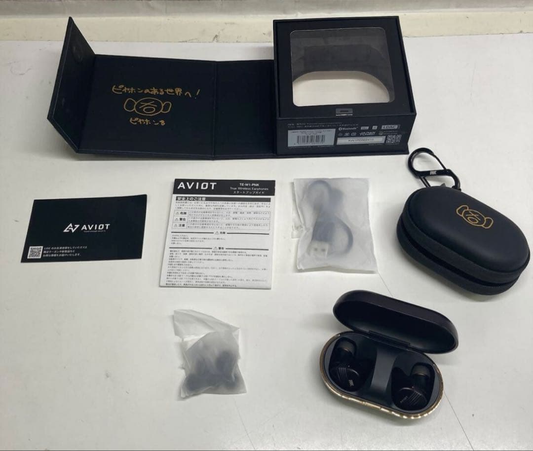 AVIO T TE-W1-PNK ワイヤレスイヤホン ピヤホン8