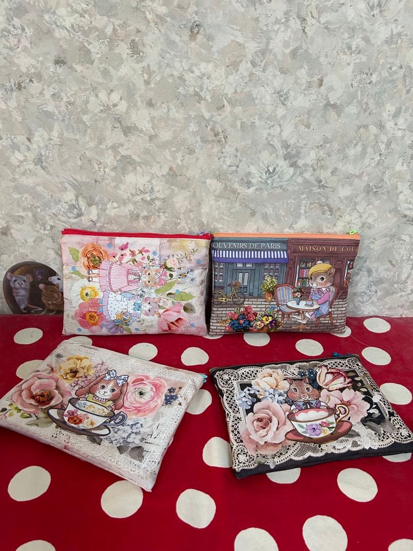 専用です　ハンドメイド　ジョリーフルール　チャリンコショルダーエピ