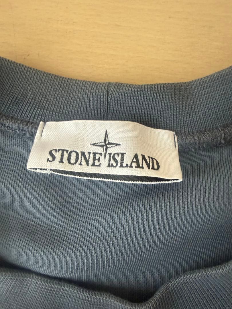 STONE  スウェット ブルーグレー