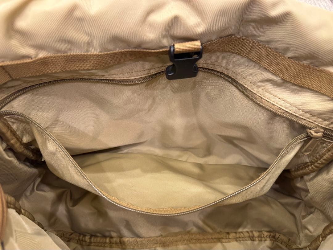 BRIEFING メッセンジャーバッグ ベージュ