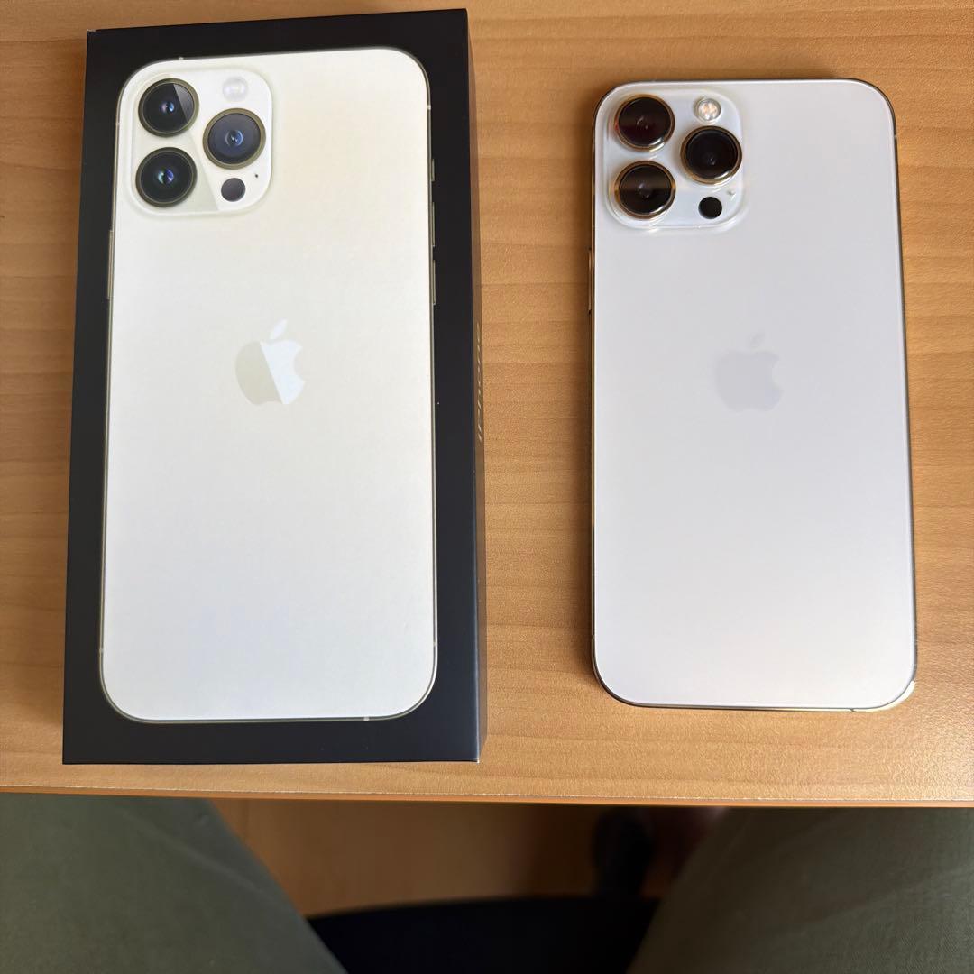 iPhone 13 ProMAX ゴールド 128GB SIMフリー美品