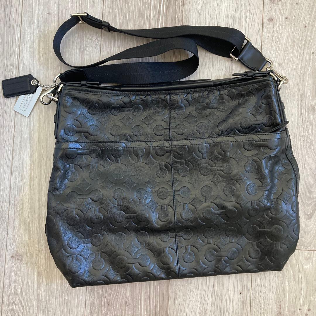 美品 COACH コーチ ショルダーバッグ
