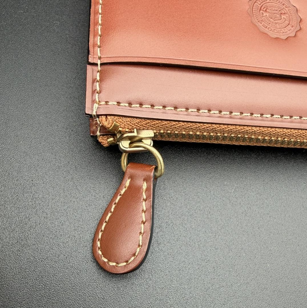 【極美品】GANZO L字ファスナー 小銭入れ ブライドルカジュアル