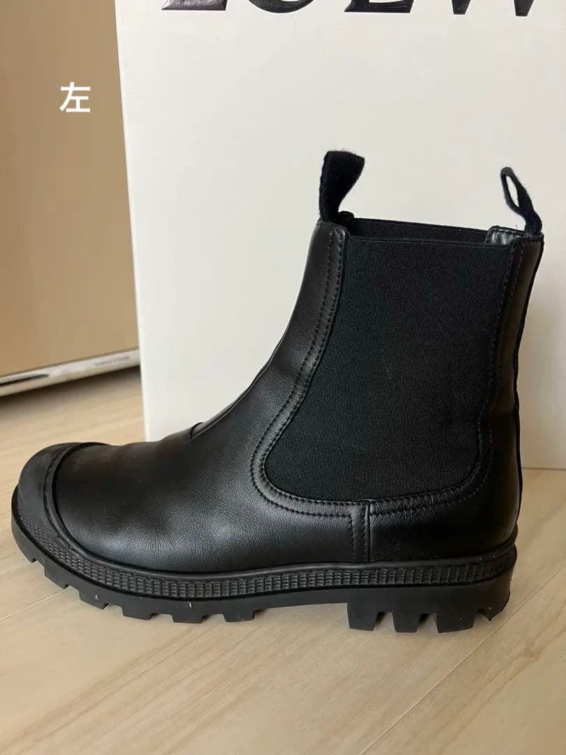 最終値下げLOEWE チェルシーブーツ　サイドゴアブーツ
