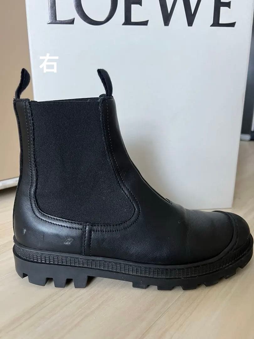 最終値下げLOEWE チェルシーブーツ　サイドゴアブーツ