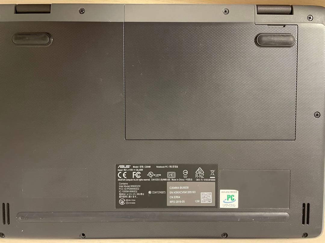 ASUS C204MA ※ Chromebook