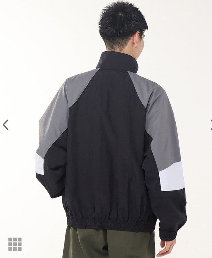 チャムス　M　カーンズ　ウォーム　レトロスポーツ　ジャケット　黒