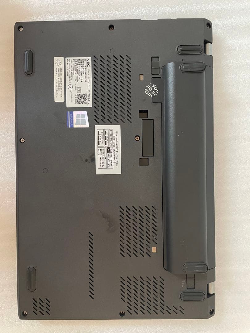 ジャンク NEC VK23LB i3-6100Uメモリ8G 無線LAN
