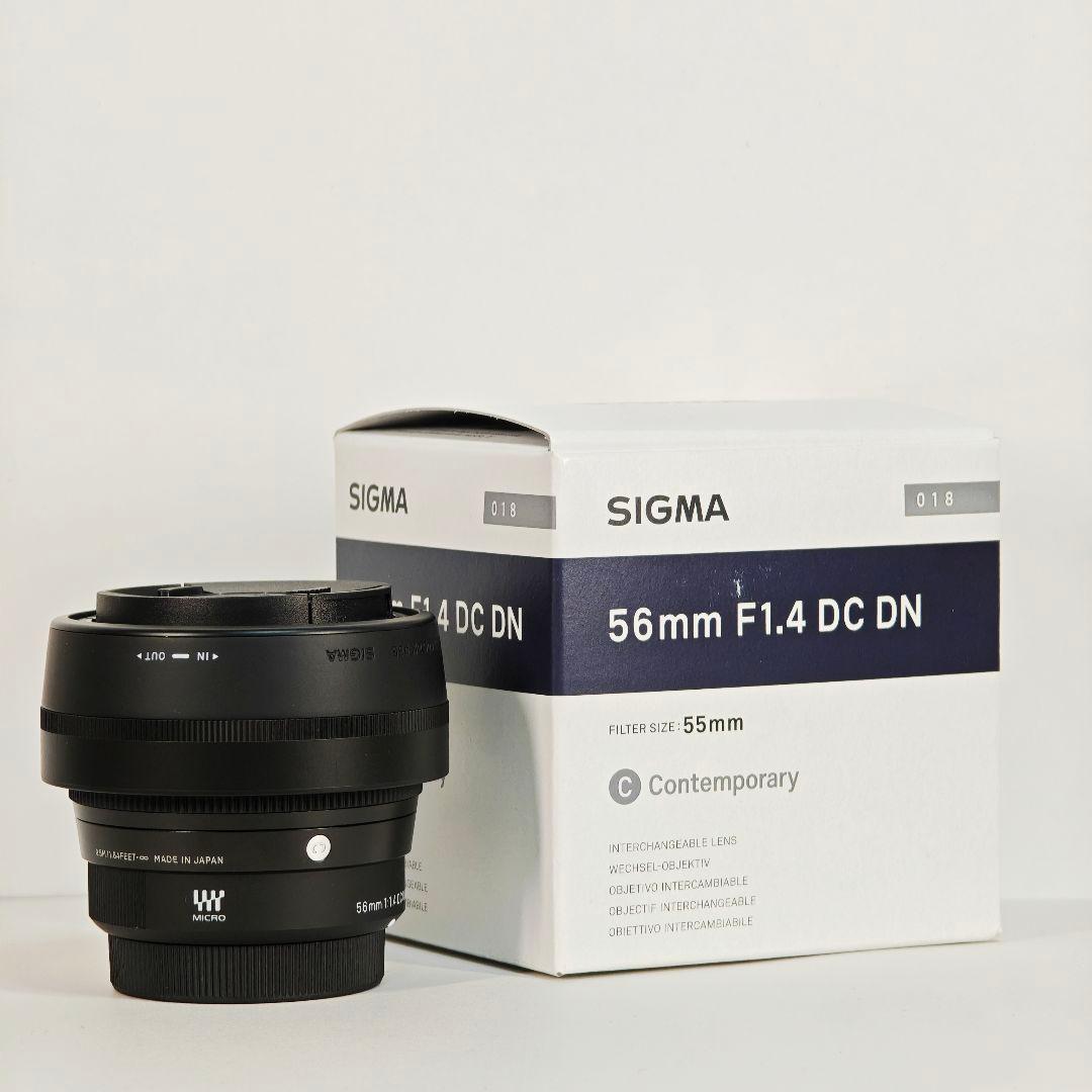 【新品同様】Sigma 56mm F1.4 DC DN マイクロフォーサーズ