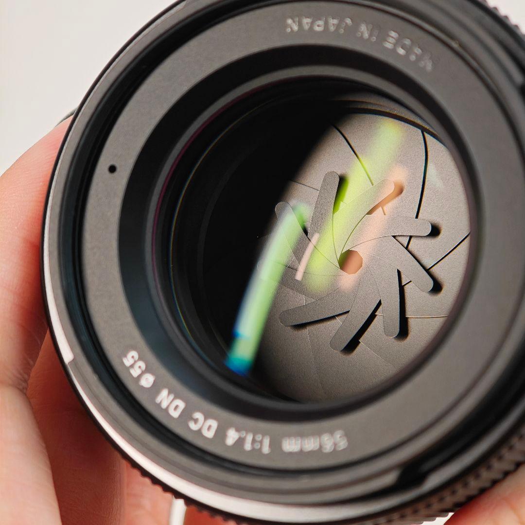 【新品同様】Sigma 56mm F1.4 DC DN マイクロフォーサーズ