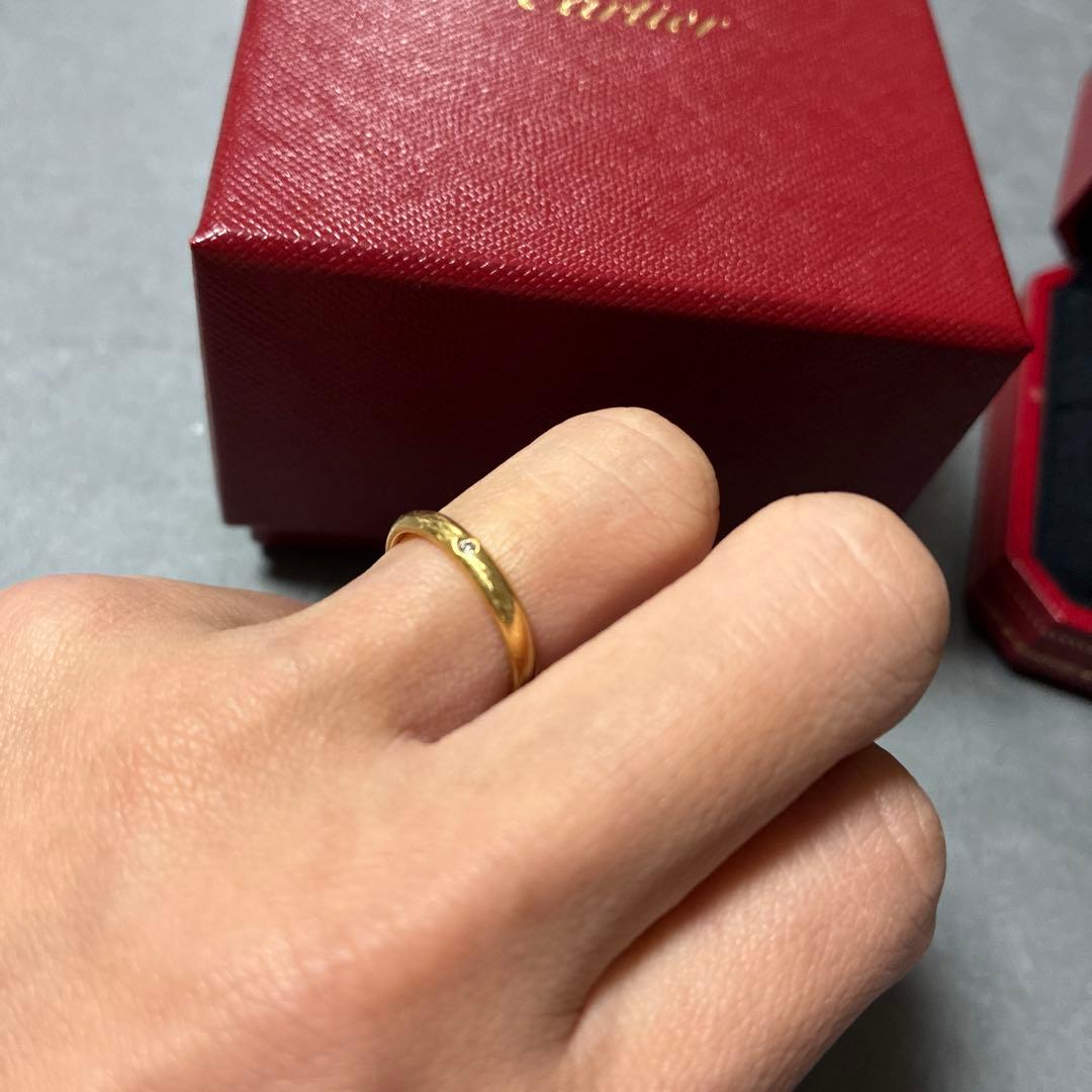 Cartier 1895ウェディングリング イエローゴールド証明書なし