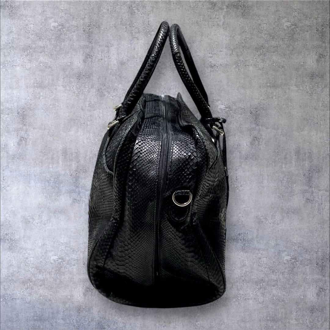 バッグ y2k 00s archive boston bag fake python