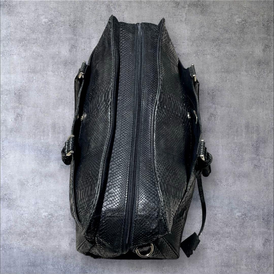 バッグ y2k 00s archive boston bag fake python