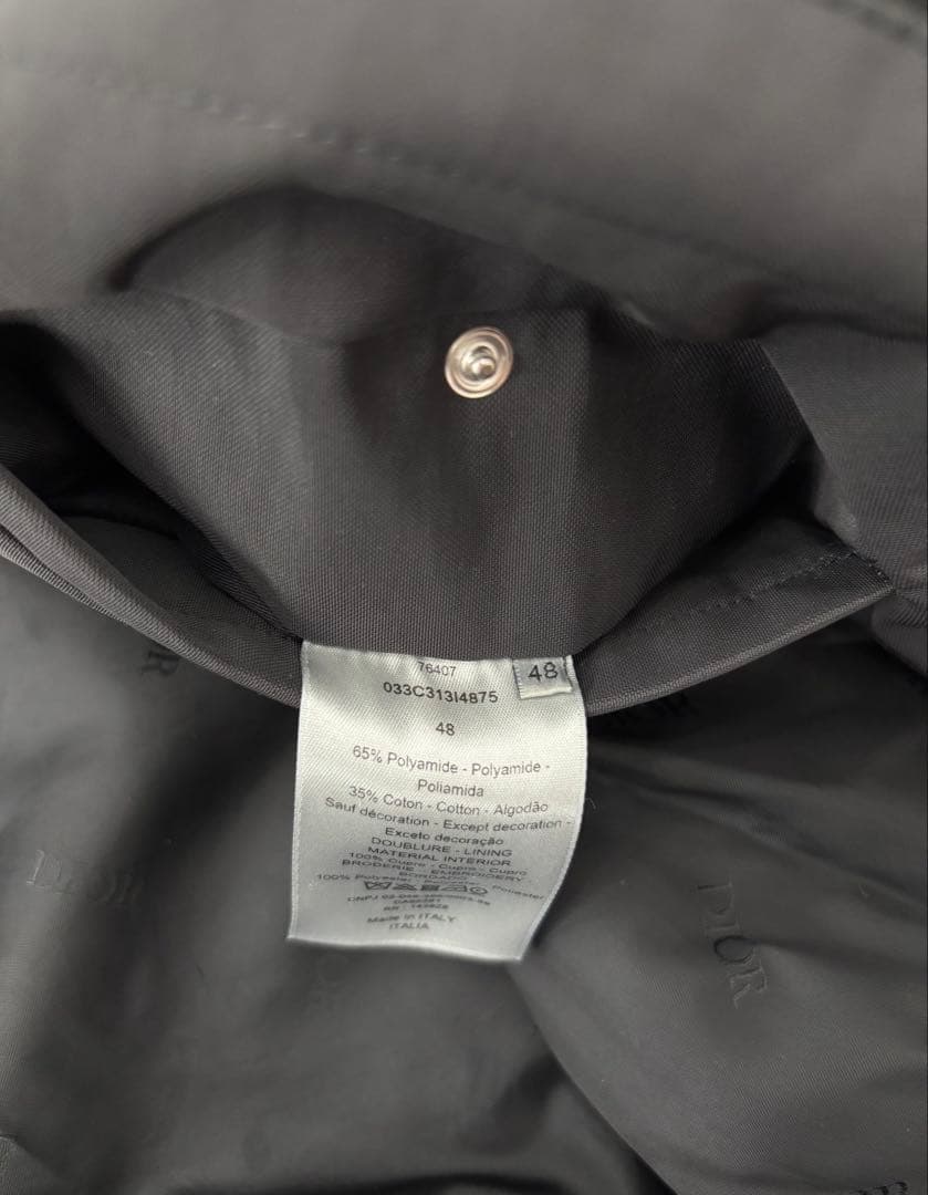 【本日限定価格】ディオール　 ブラック モッズコート