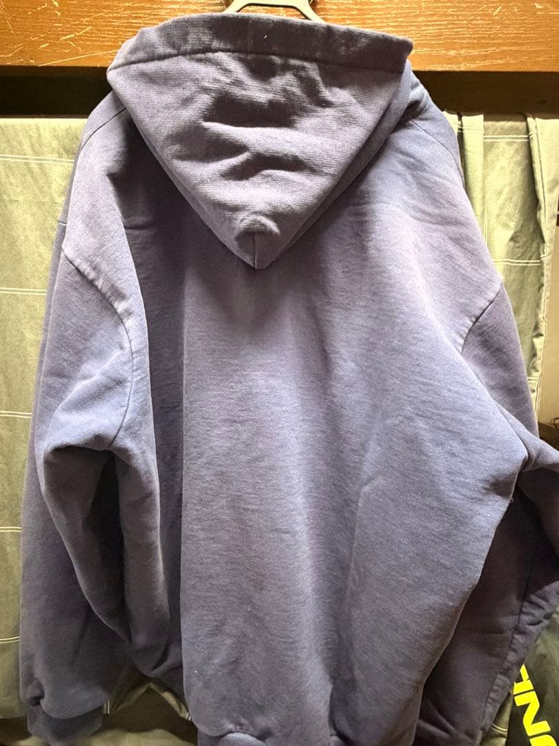 80sCarhartt ナスコンフルジップフーディ