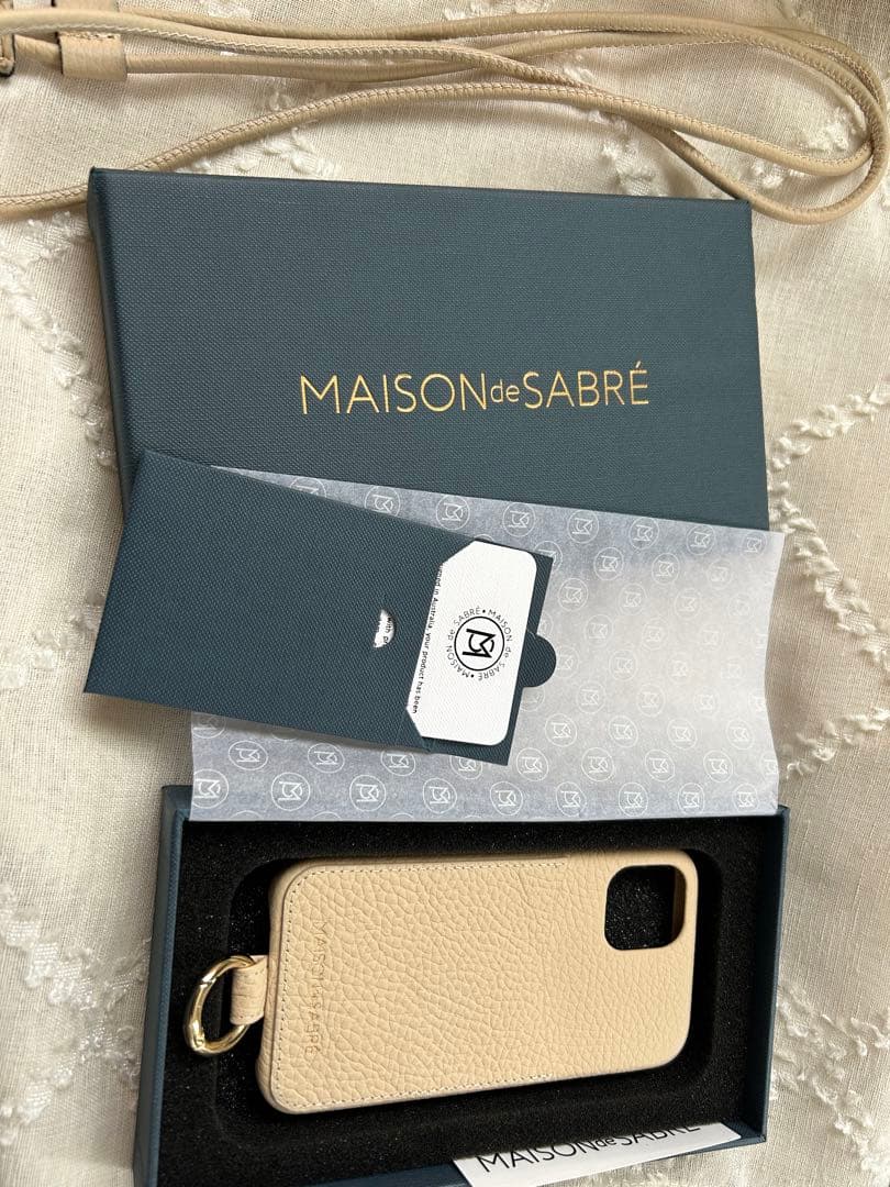 メゾンドサブレ iPhone12mini ケース