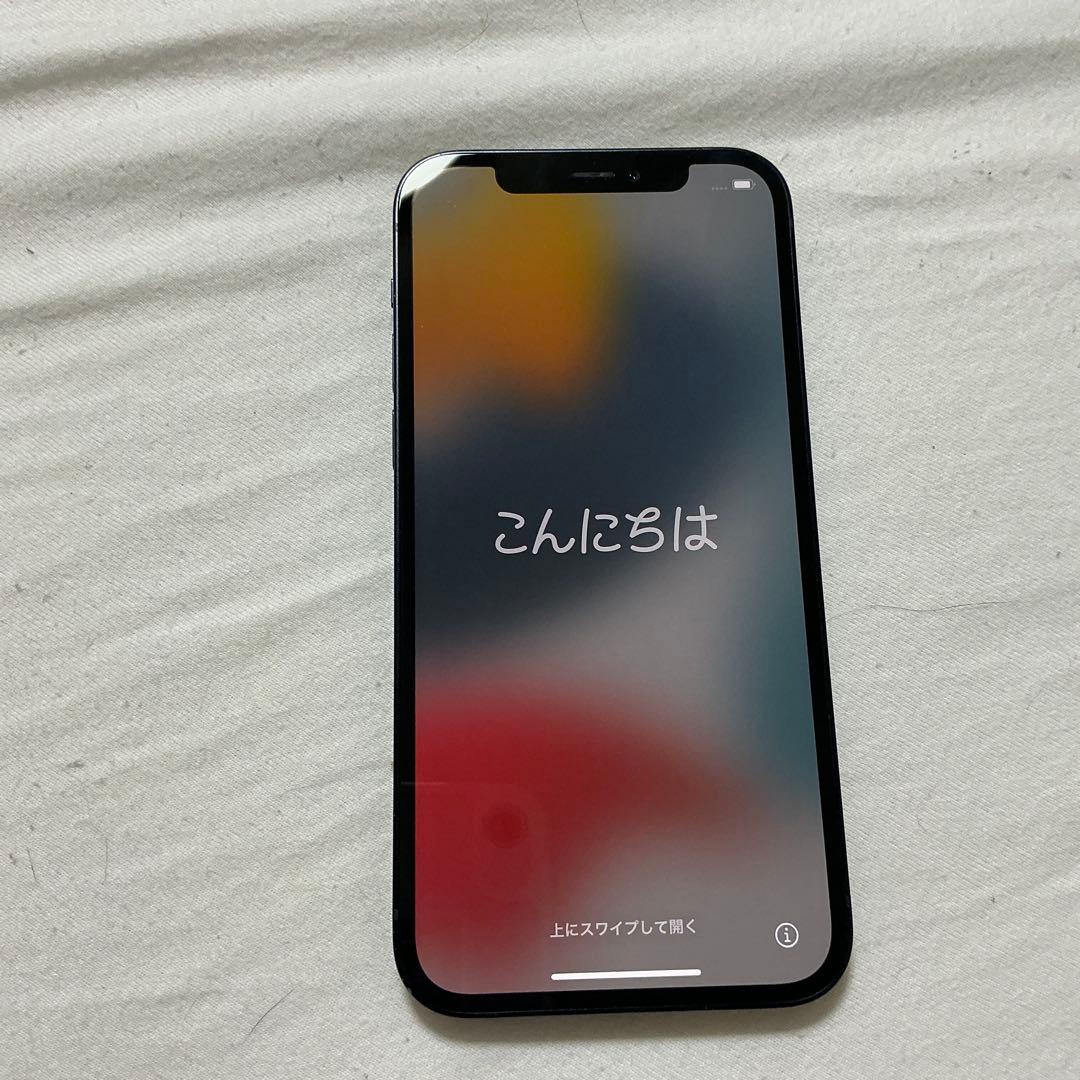 【美品】Apple iPhone 12 ブラック 64G SIMフリー 送料無料