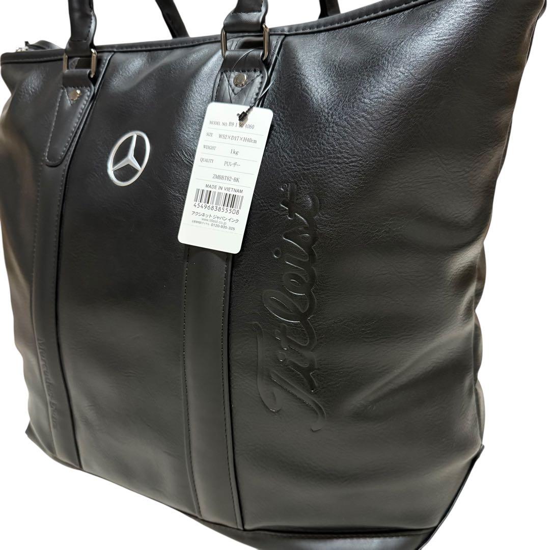 【未使用】ベンツ×タイトリスト トートバッグ 黒 定価1.9万 12312