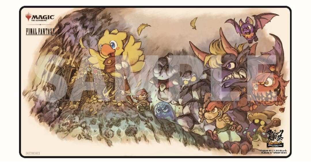 MTG マジック大戦祭 宝物 チョコボ プレイマット